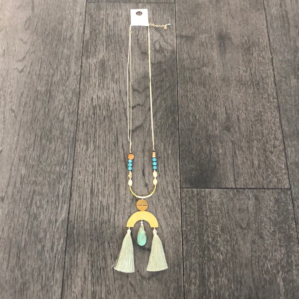Lucky Brand Tassel Woman’s statement necklace - Picture 4 of 8